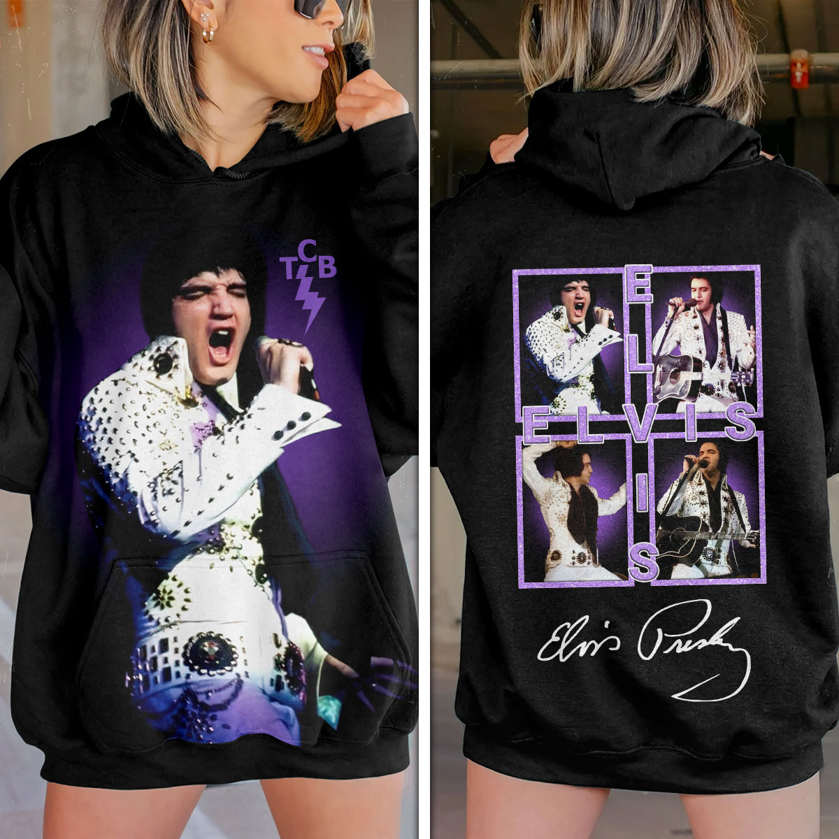 Elvis Presley Music Hound Dog Hoodie