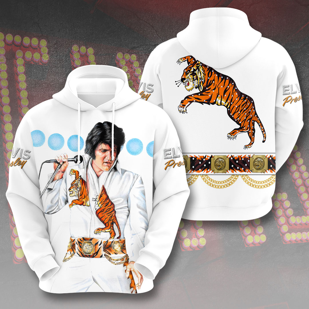 Elvis Presley Music Golden Records Hoodie