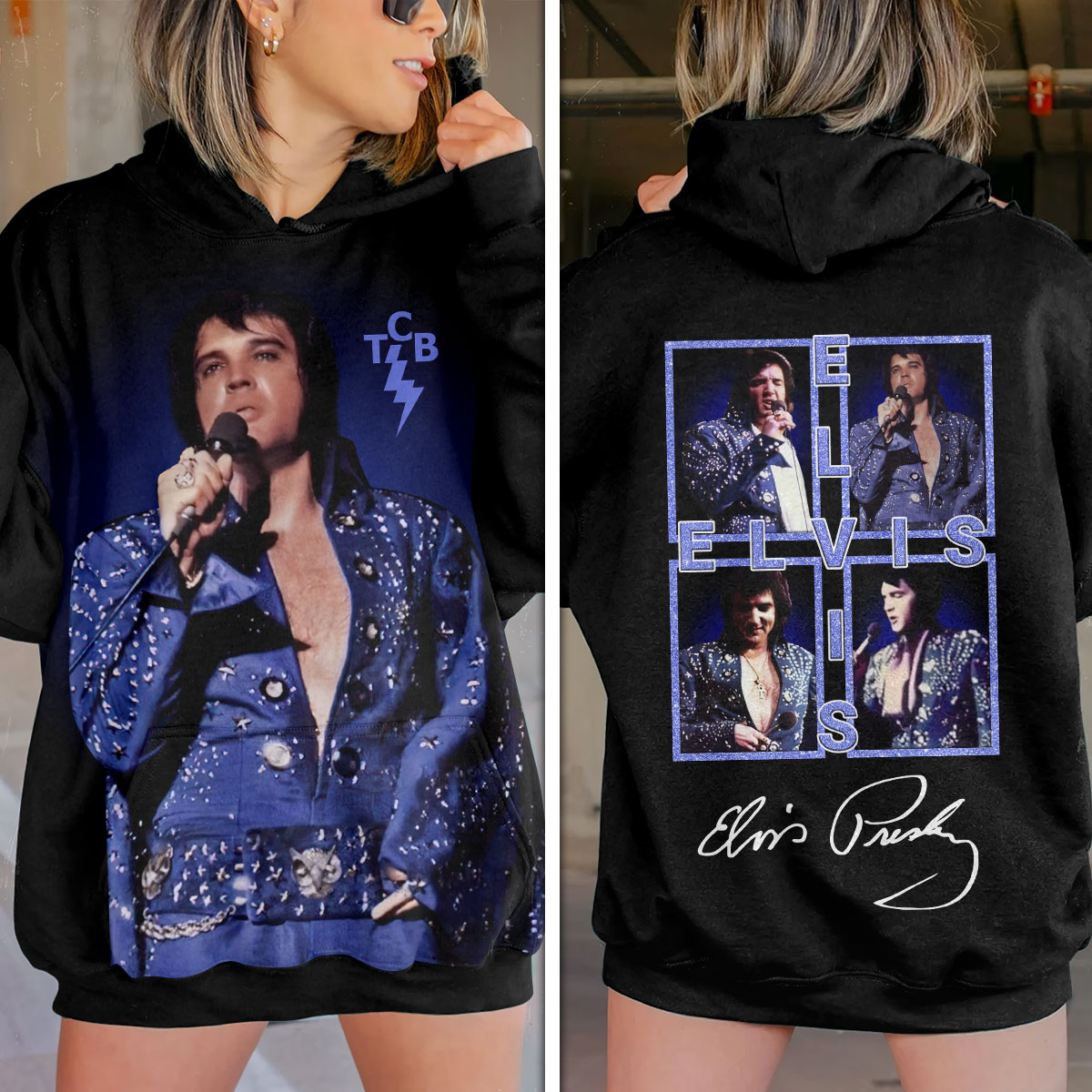 Elvis Presley Music All Shook Up Hoodie
