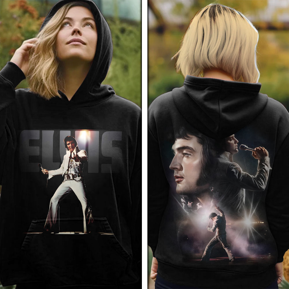 Elvis Presley Music Sun Records Hoodie