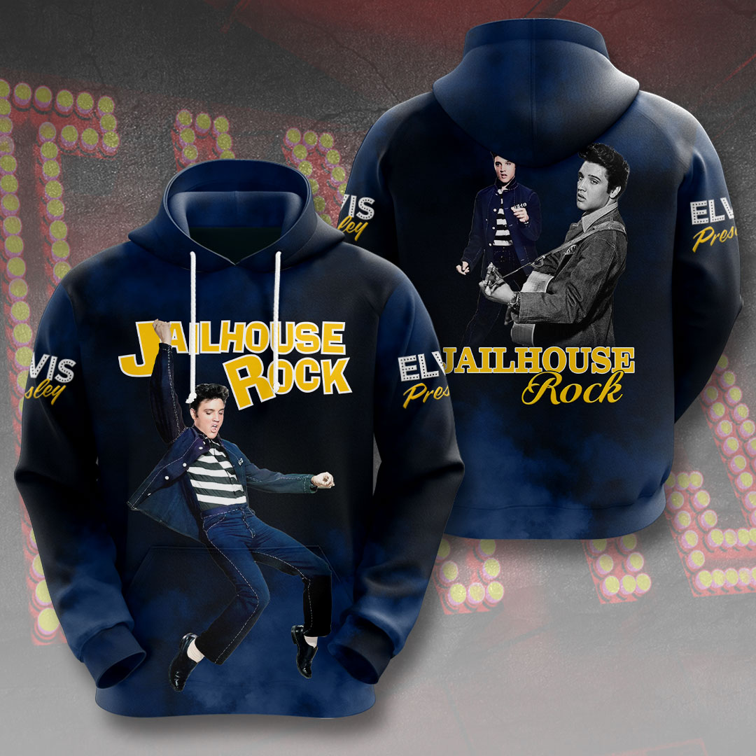 Elvis Presley Music Bill Black Hoodie