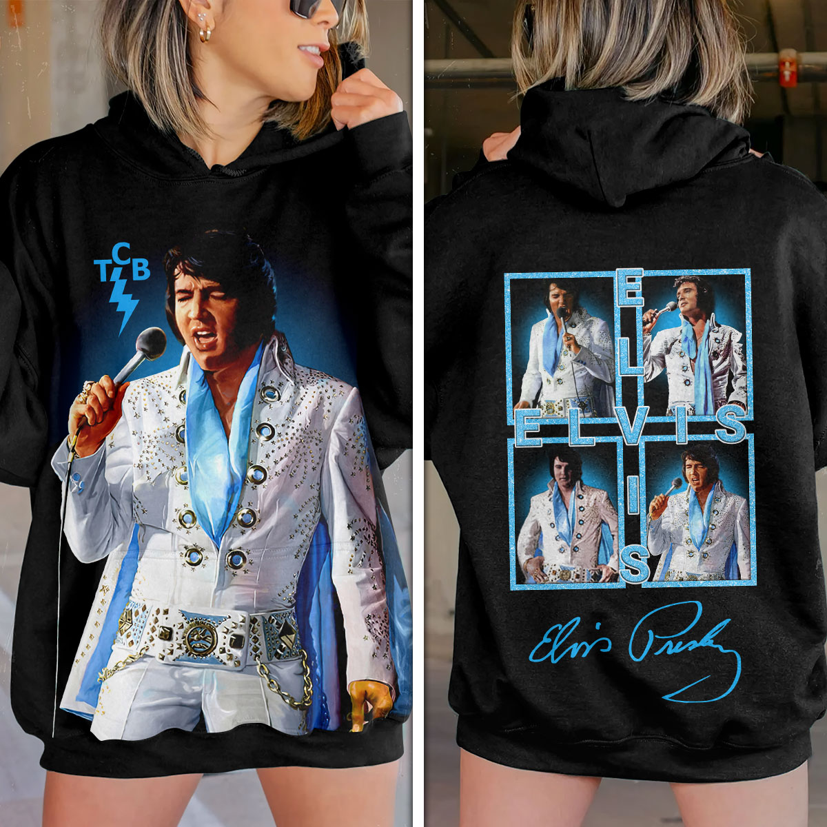 Elvis Presley Music Movie Star Hoodie