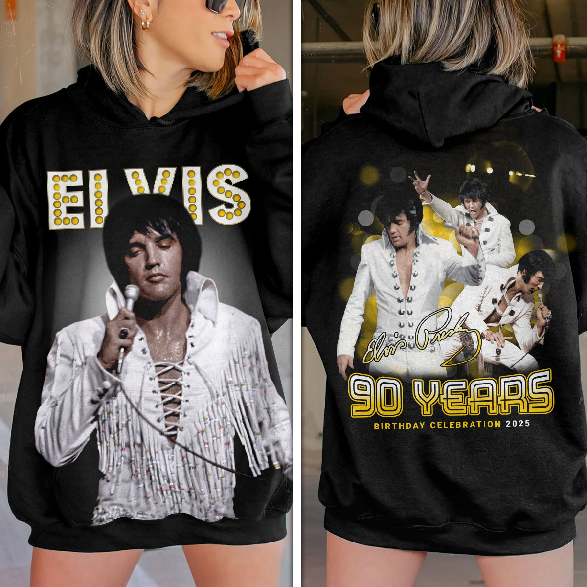 Elvis Presley Music Grammy Awards Hoodie