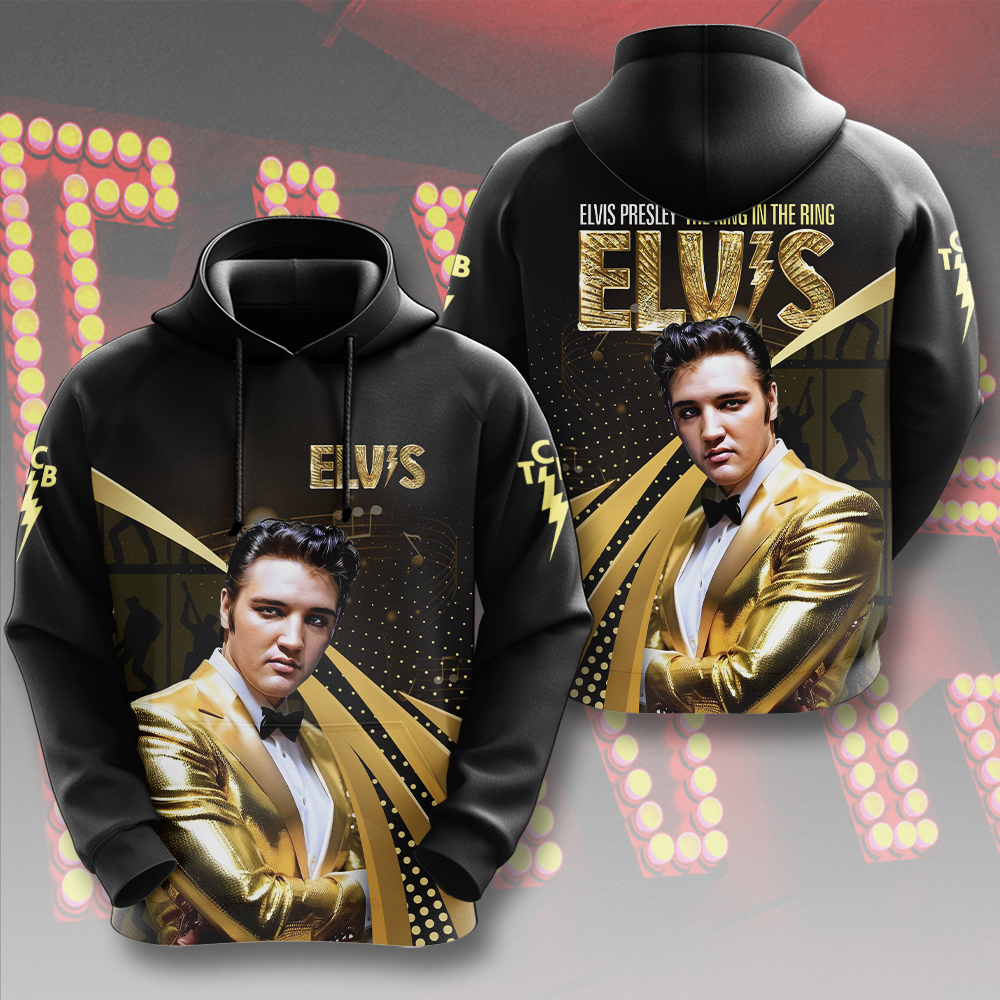 Elvis Presley Music Hollywood Hoodie