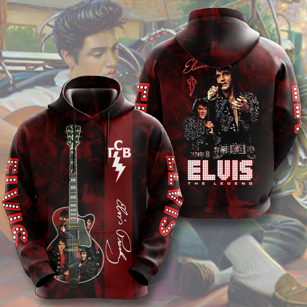 Elvis Presley Music Multi-Platinum Hoodie