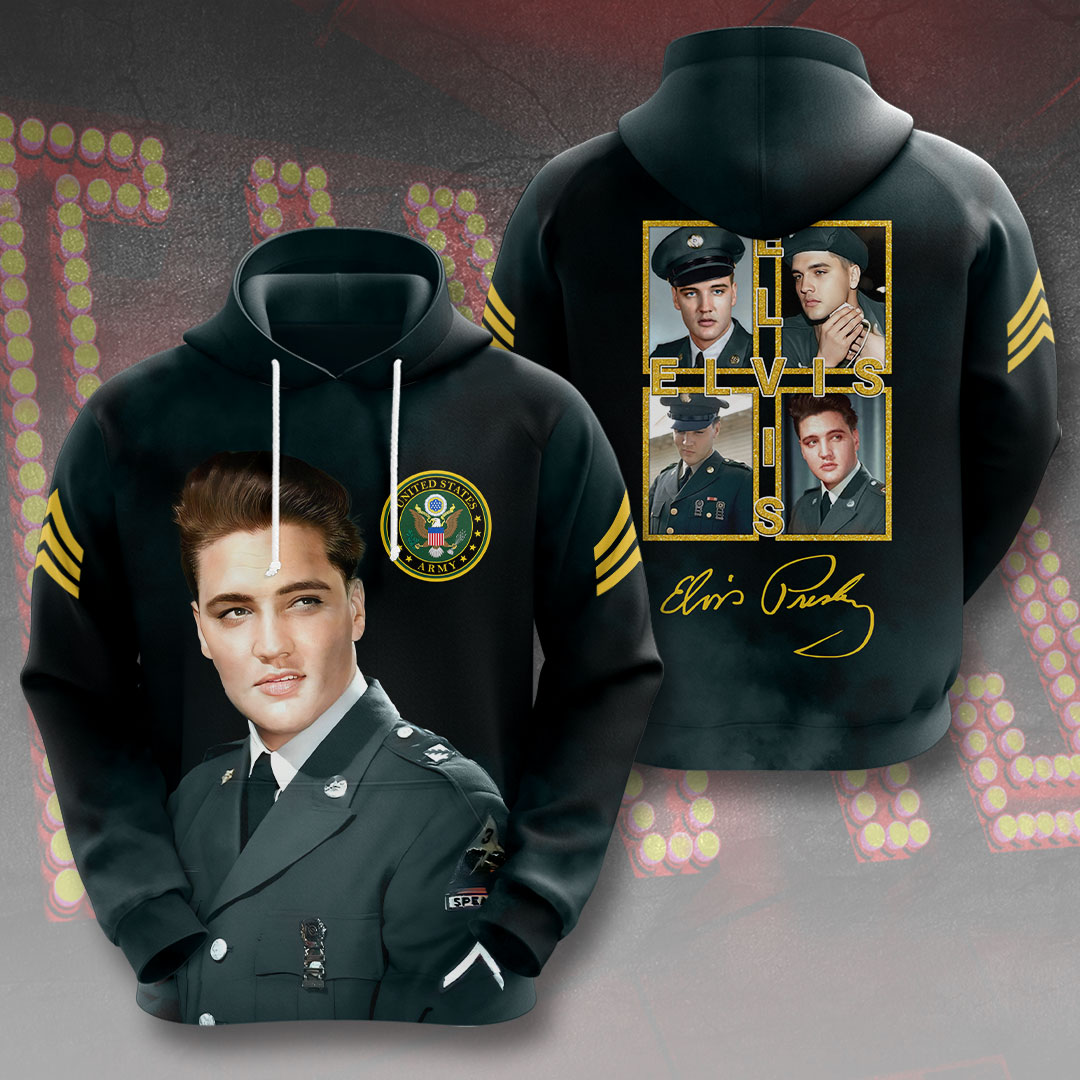 Elvis Presley Music Love Me Hoodie