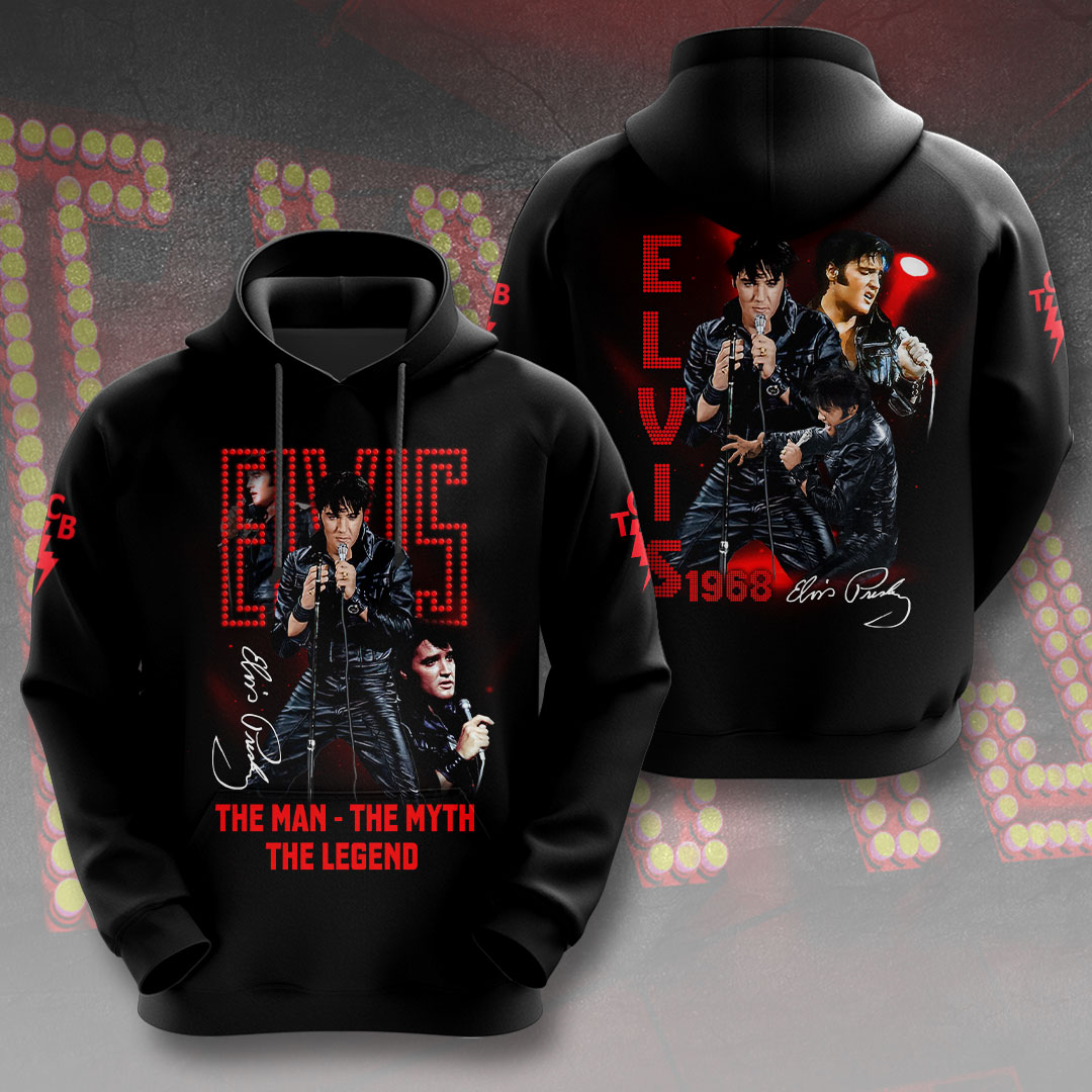 Elvis Presley Music Album Hoodie