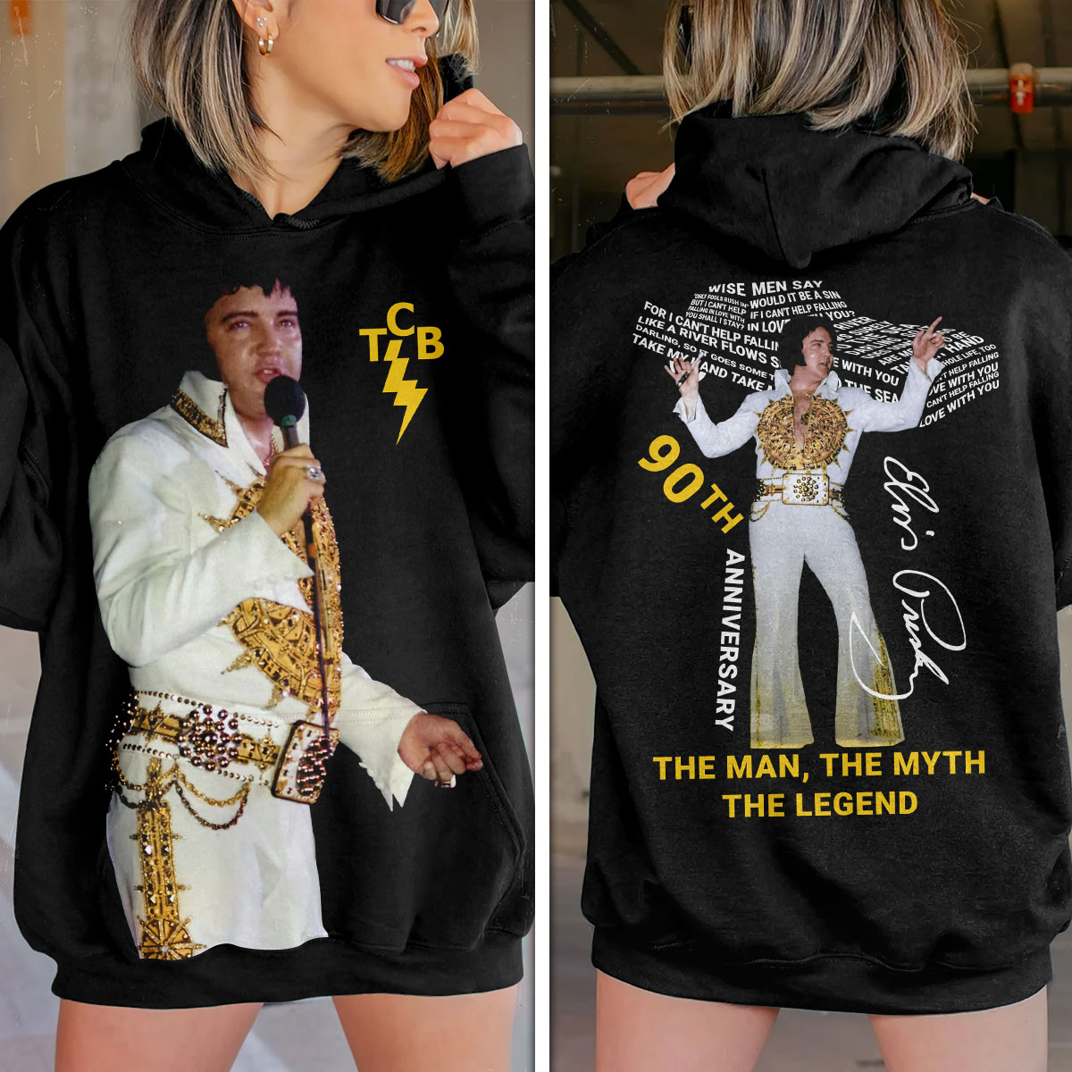 Elvis Presley Music Graceland Tours Hoodie