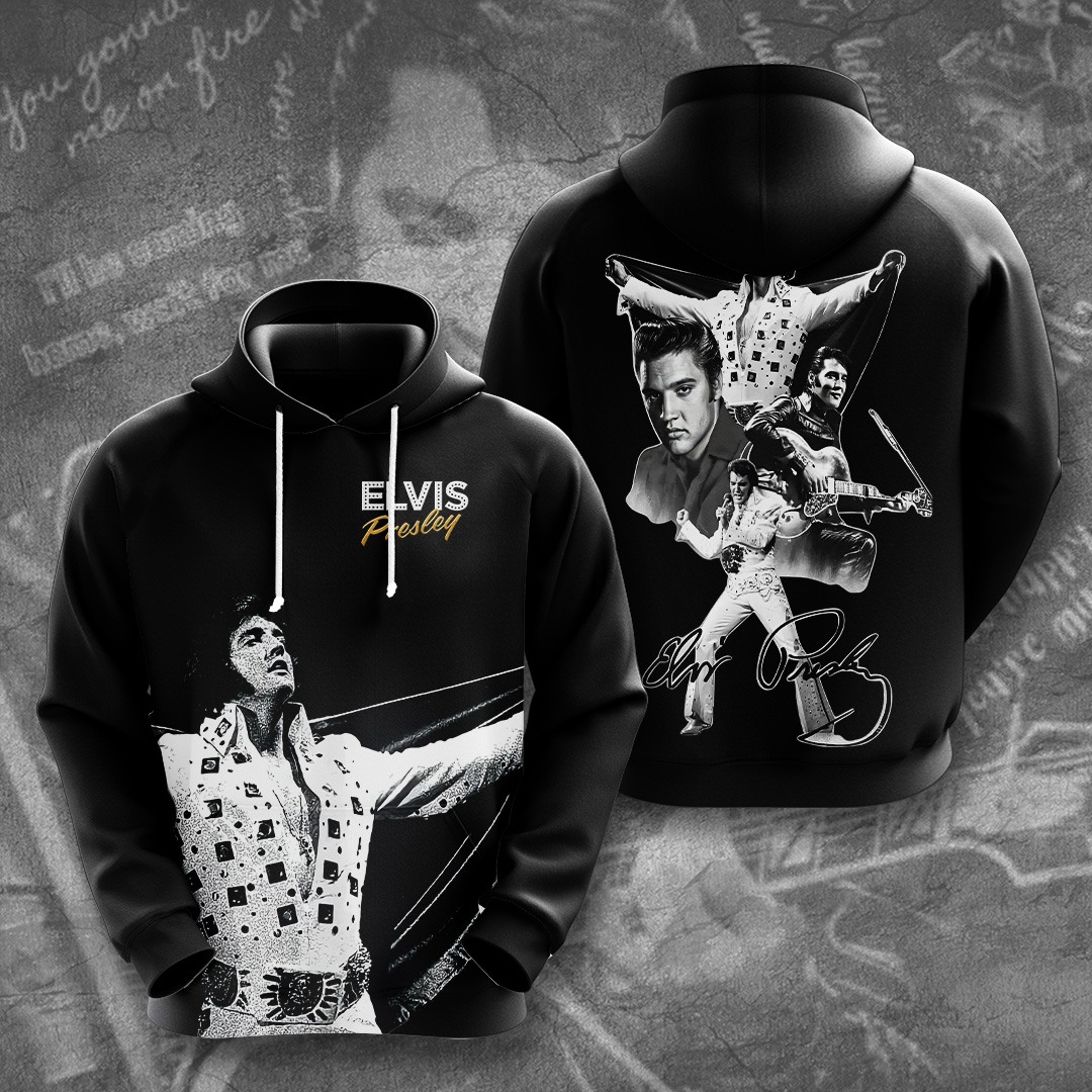 Elvis Presley Music Presley Parade Hoodie