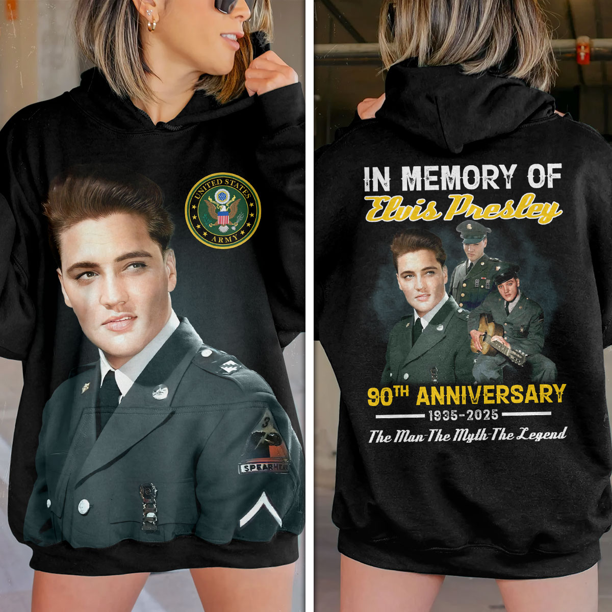 Elvis Presley Music Icon Hoodie