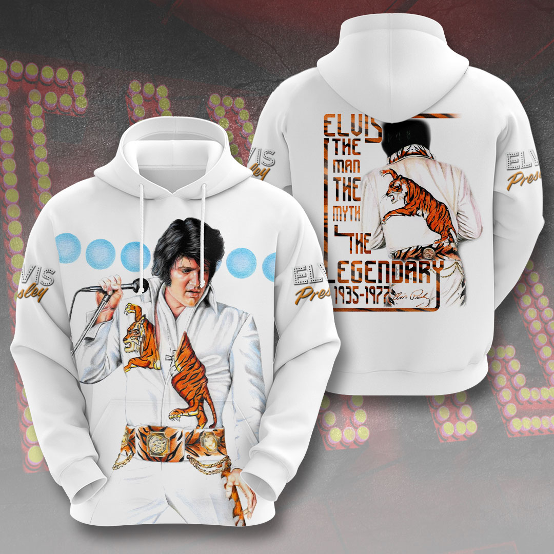 Elvis Presley Music Lp Hoodie