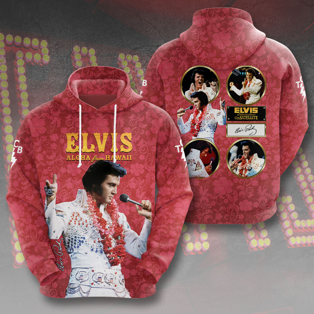 Elvis Presley Music 1956 Jailhouse Rock Hoodie