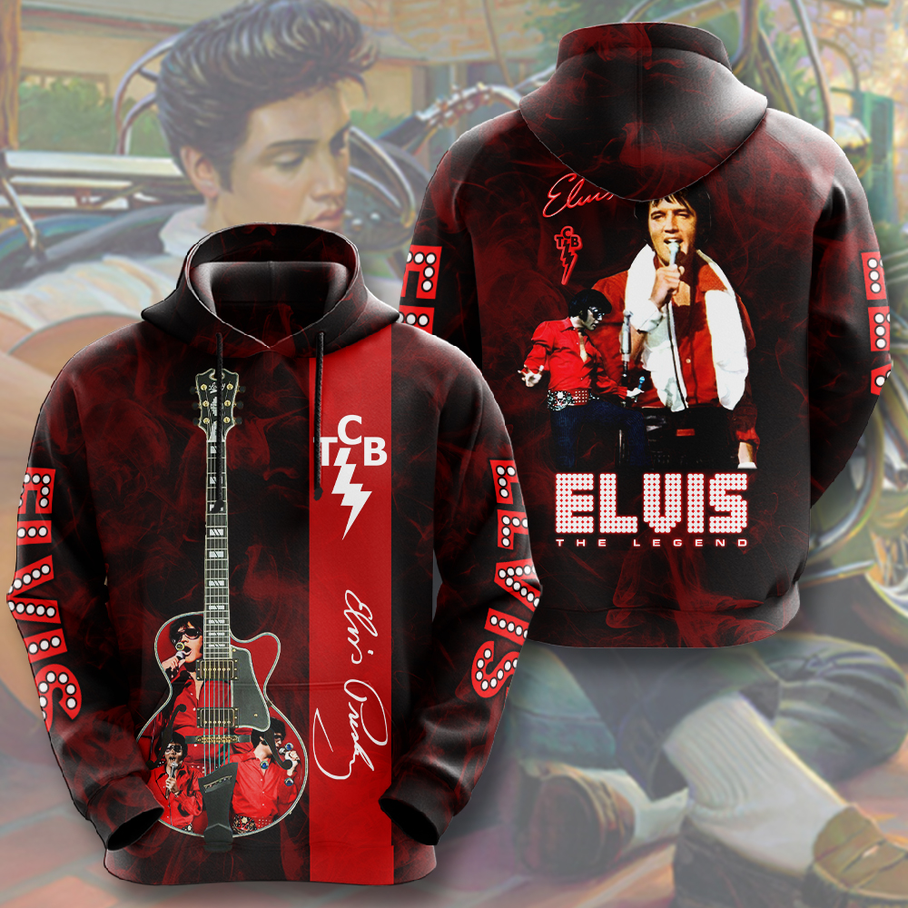 Elvis Presley Music Blue Moon Hoodie