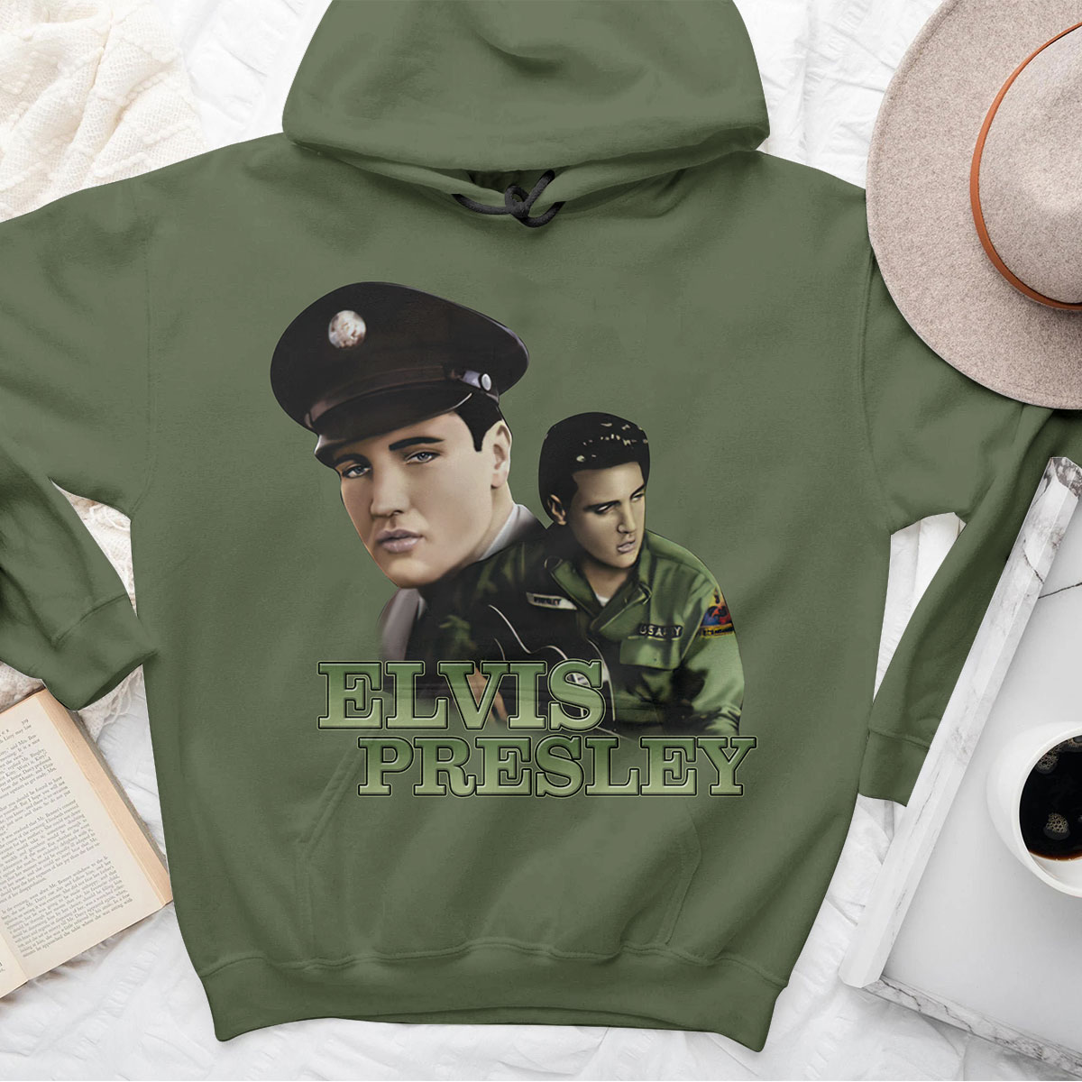 Elvis Presley Music Blue Hawaii Hoodie
