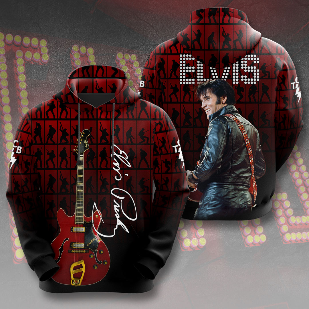 Elvis Presley Music Military Service Hoodie