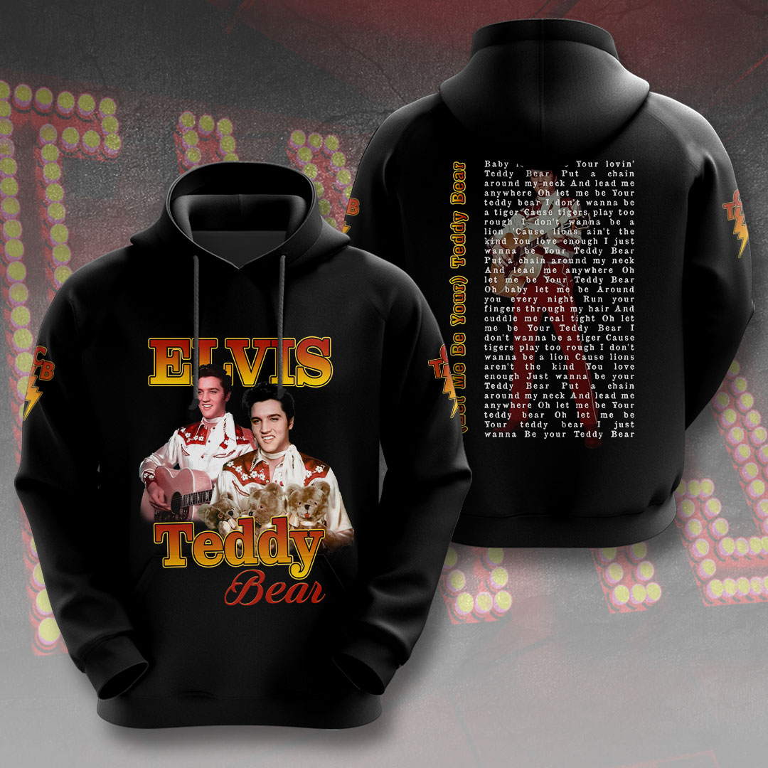 Elvis Presley Music Narration Hoodie