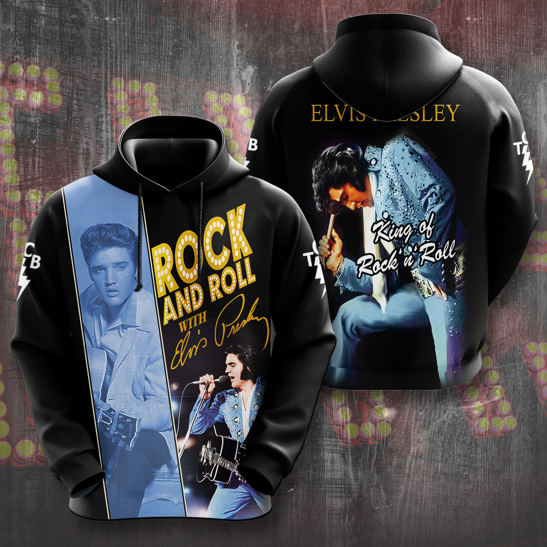 Elvis Presley Music Sgt. Pepper Parody Hoodie