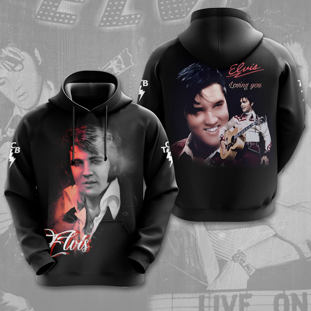 Elvis Presley Vintage Heartbreak Hotel Hoodie