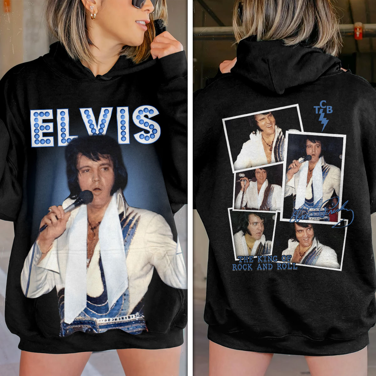 Elvis Presley Vintage Love Me Tender Hoodie