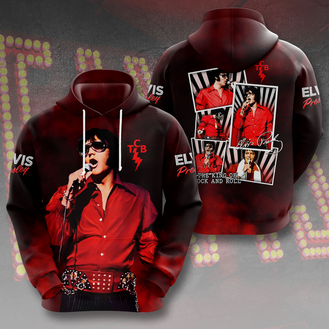 Elvis Presley Vintage Jailhouse Rock Hoodie