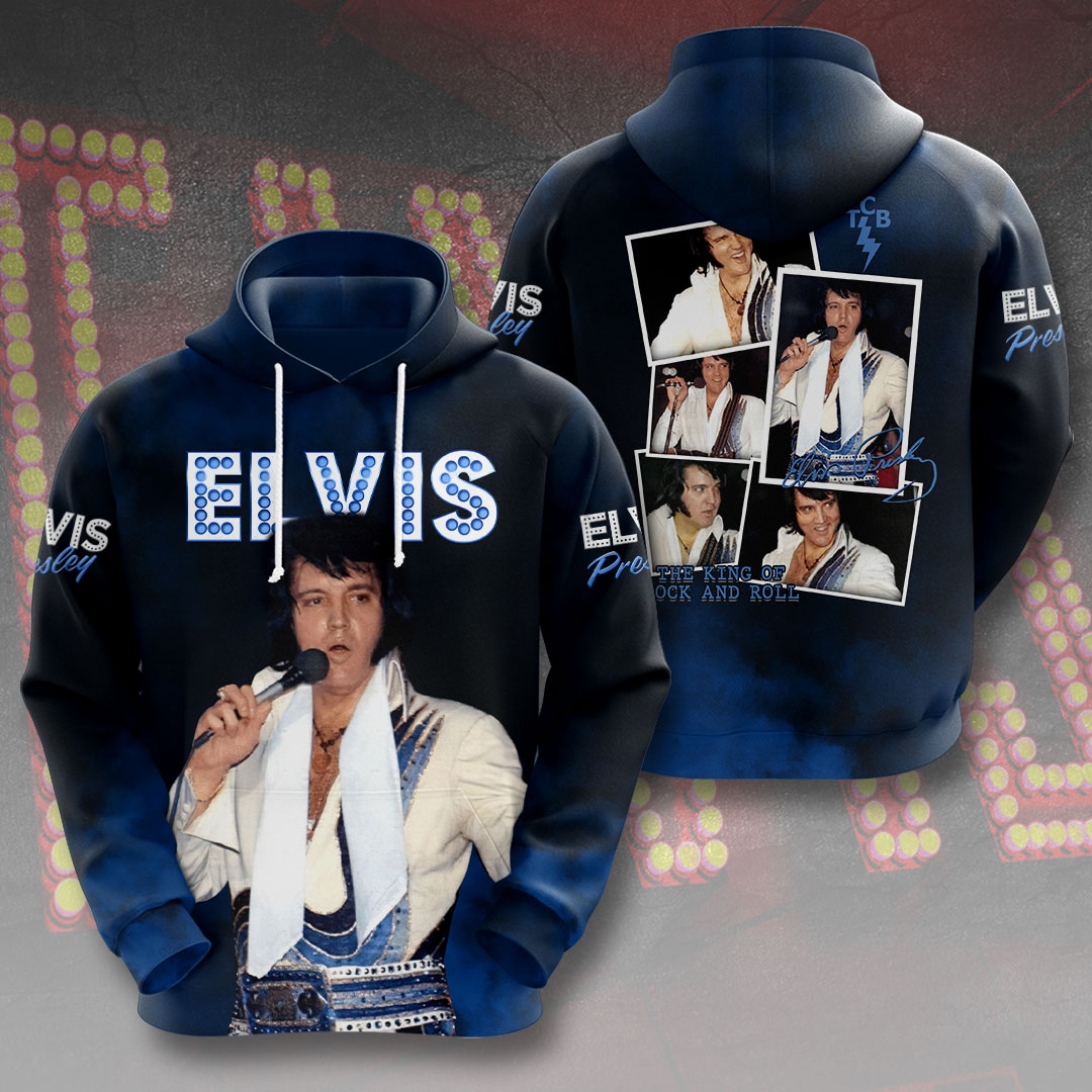 Elvis Presley Vintage Hip-Shaking Hoodie