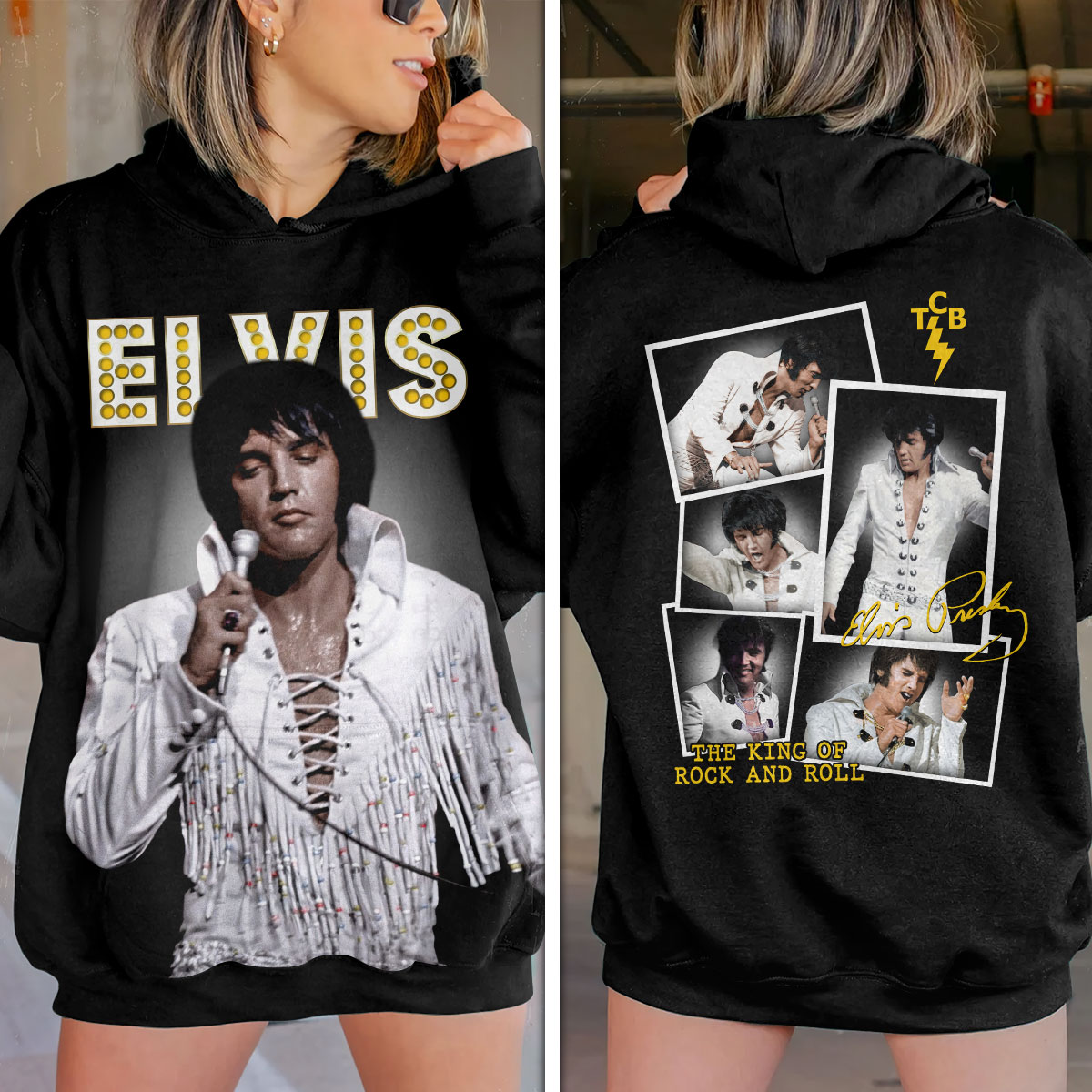 Elvis Presley Vintage Comeback Special Hoodie