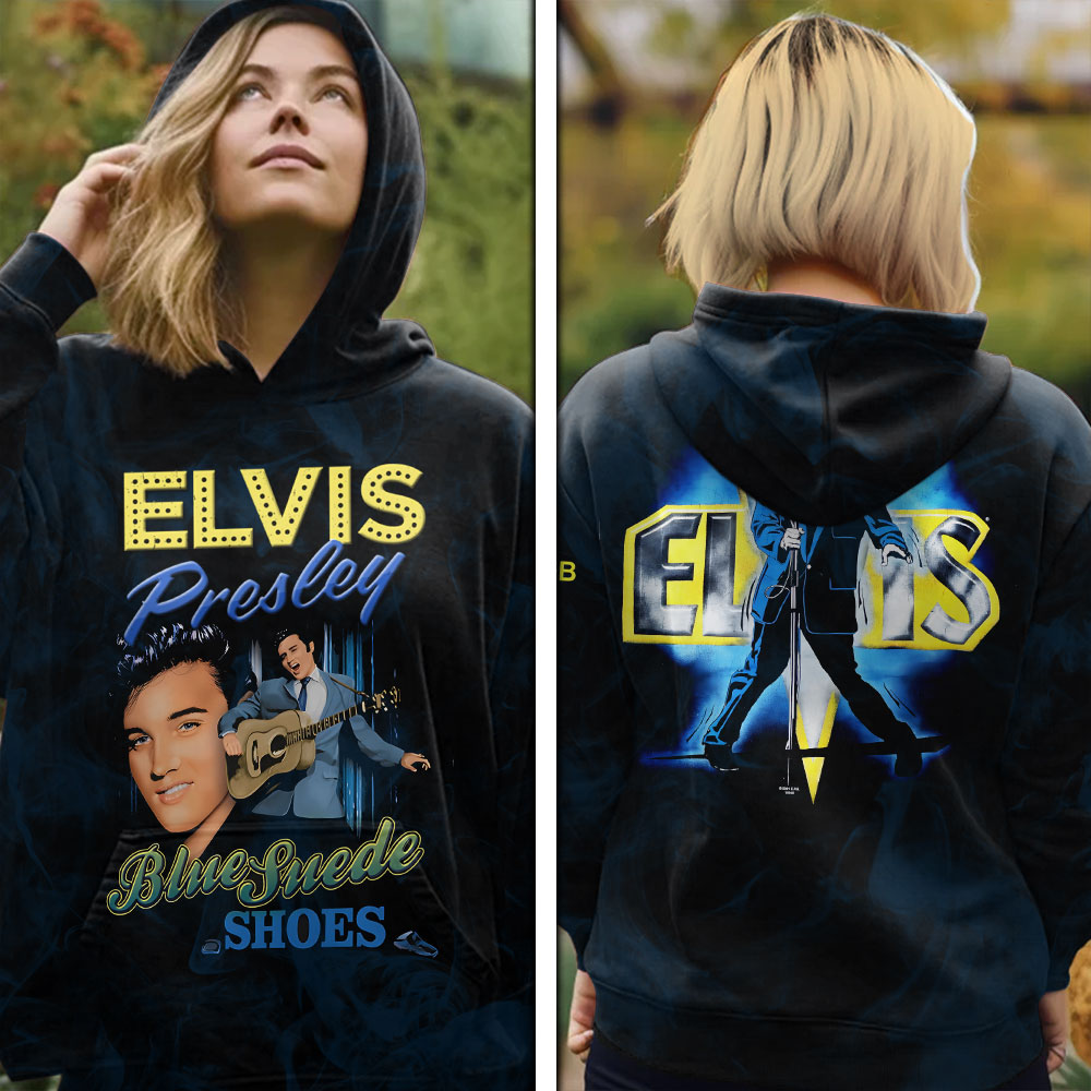 Elvis Presley Vintage Burning Love Hoodie