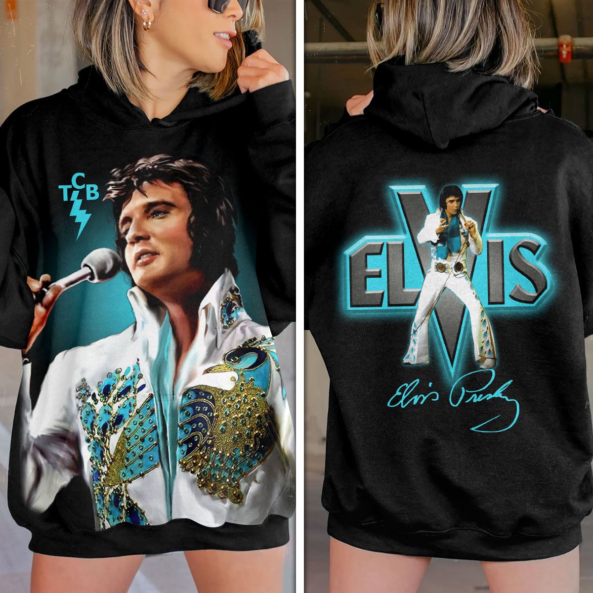 Elvis Presley Vintage Gospel Hoodie