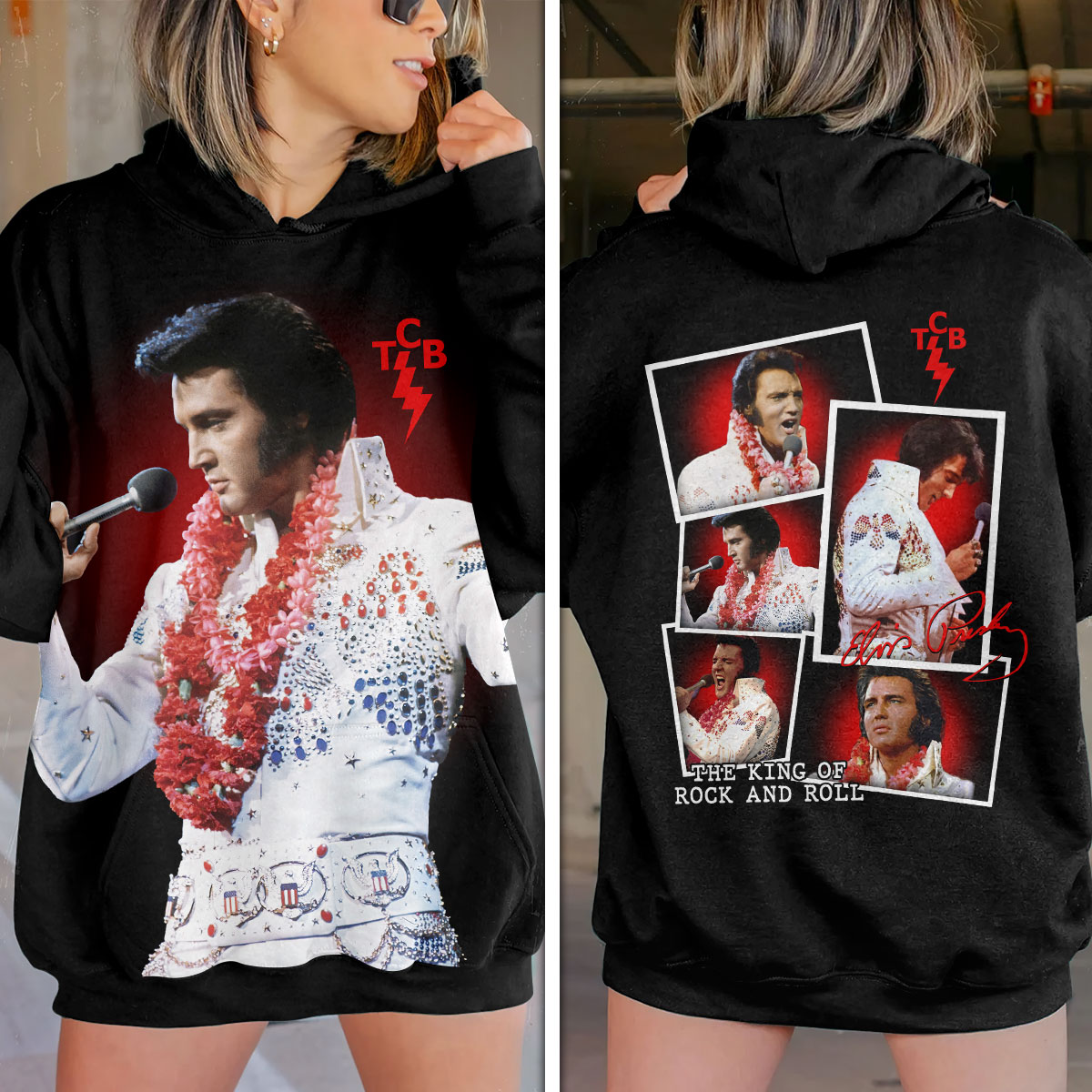 Elvis Presley Vintage Rca Victor Hoodie