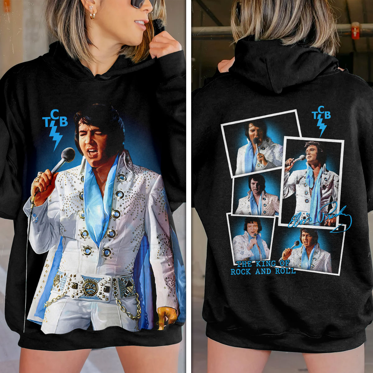 Elvis Presley Vintage Sun Studio Hoodie