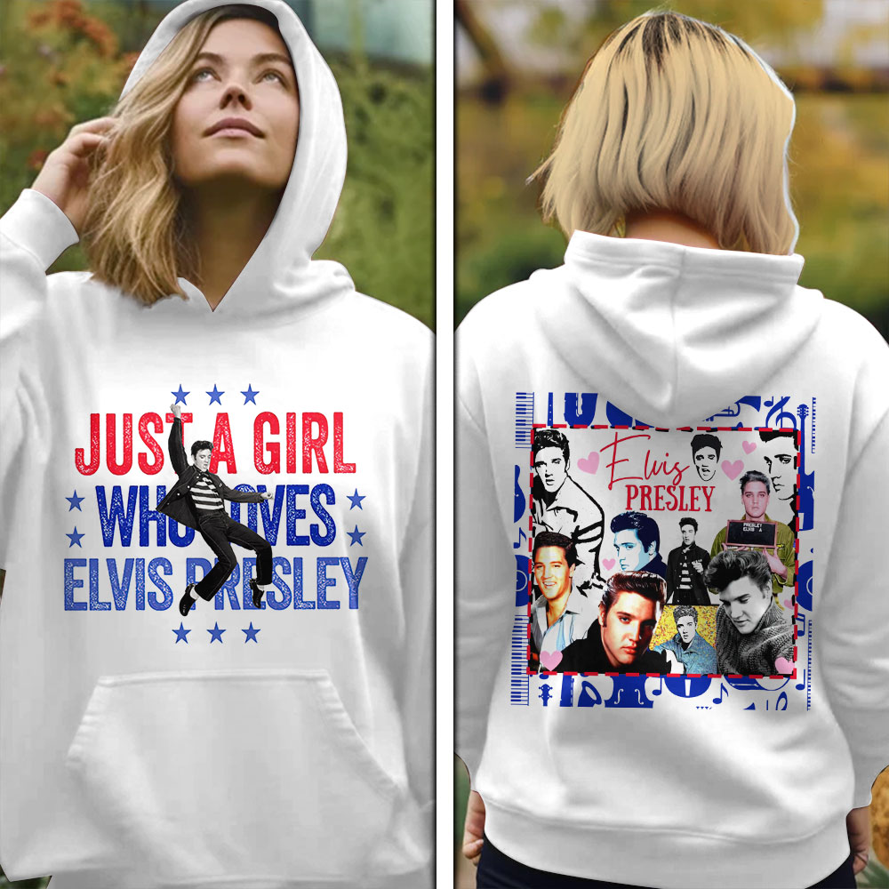 Elvis Presley Vintage Multi-Platinum Hoodie