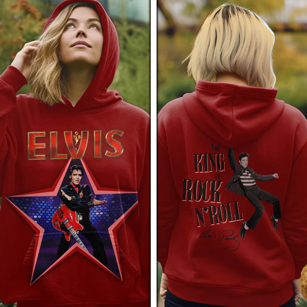 Elvis Presley Vintage Mike Stoller Hoodie
