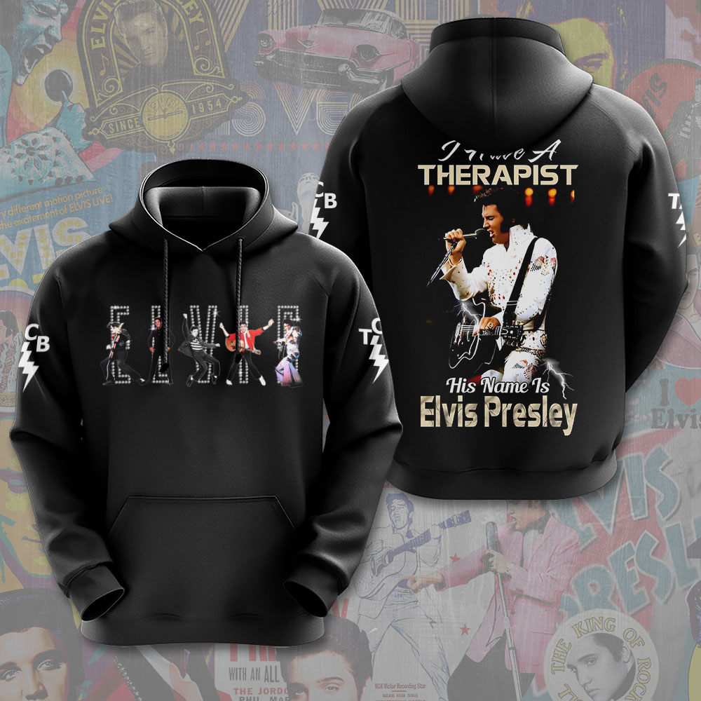Elvis Presley Vintage Movie Star Hoodie