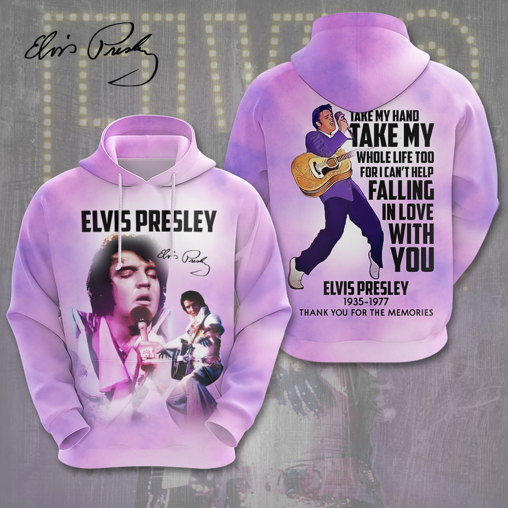 Elvis Presley Vintage Elvis Costello Hoodie