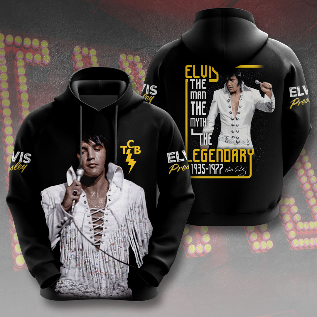 Elvis Presley Vintage Scotty Moore Hoodie