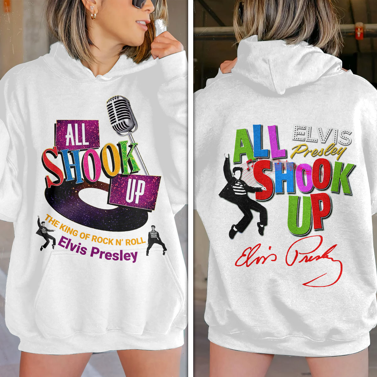 Elvis Presley Vintage Jerry Leiber Hoodie