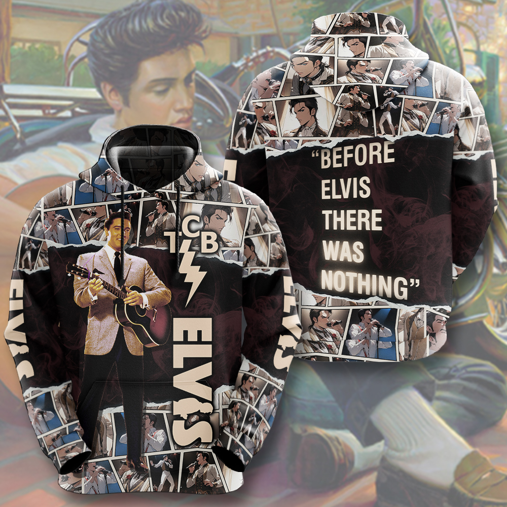 Elvis Presley Vintage Golden Globes Hoodie