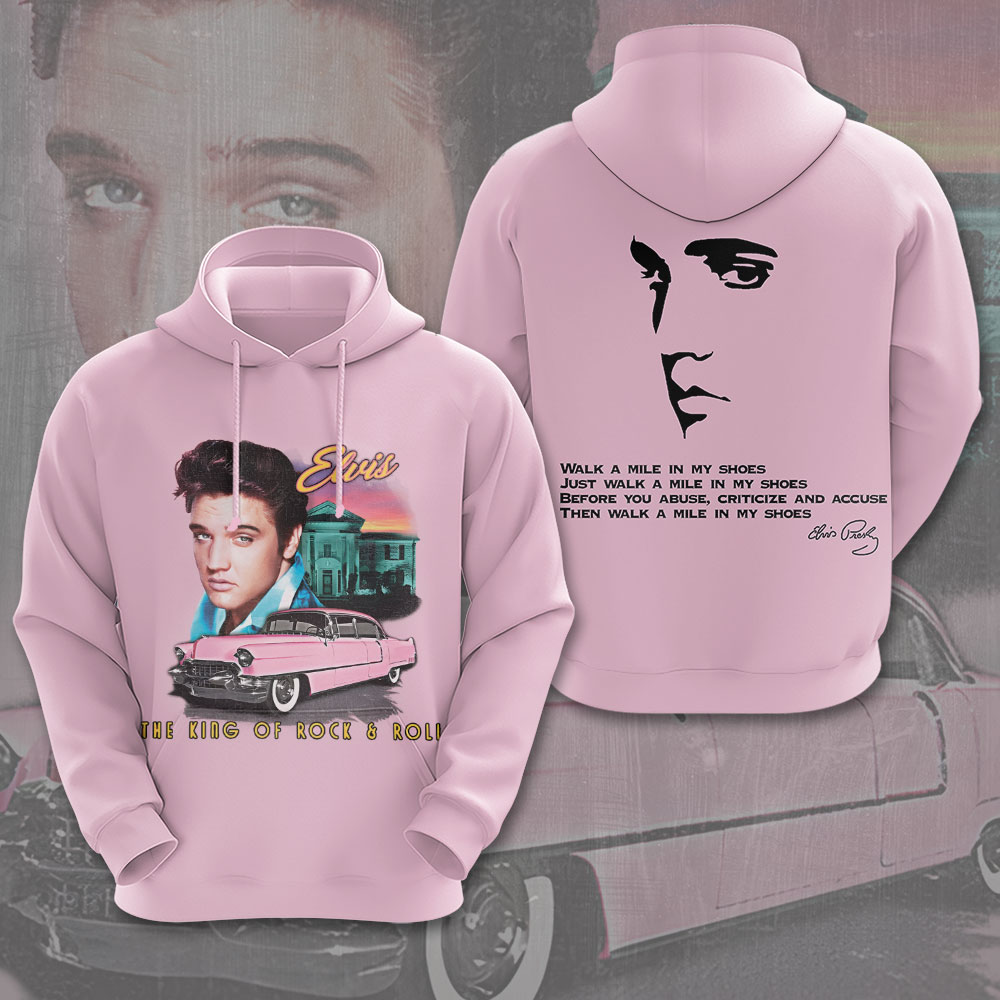 Elvis Presley Vintage Blues-Influenced Hoodie