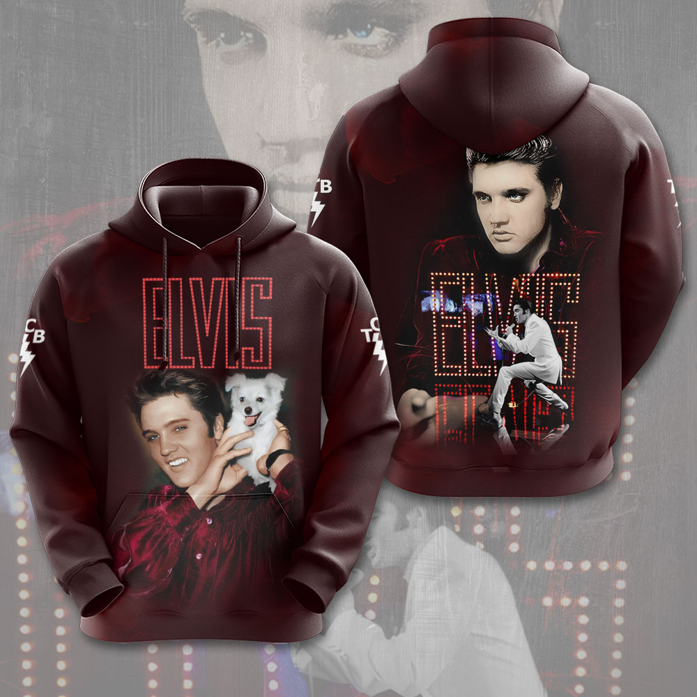 Elvis Presley Vintage Live Performances Hoodie