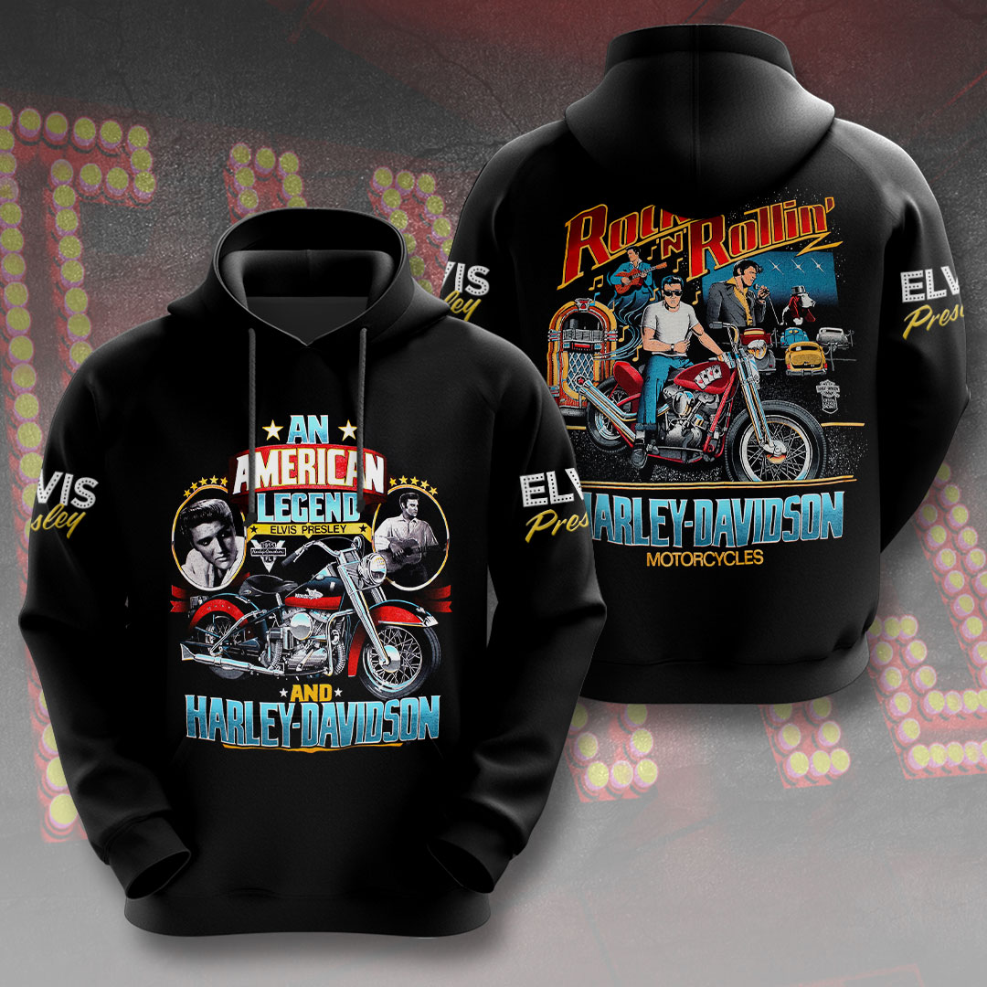 Elvis Presley Vintage Presley Parade Hoodie