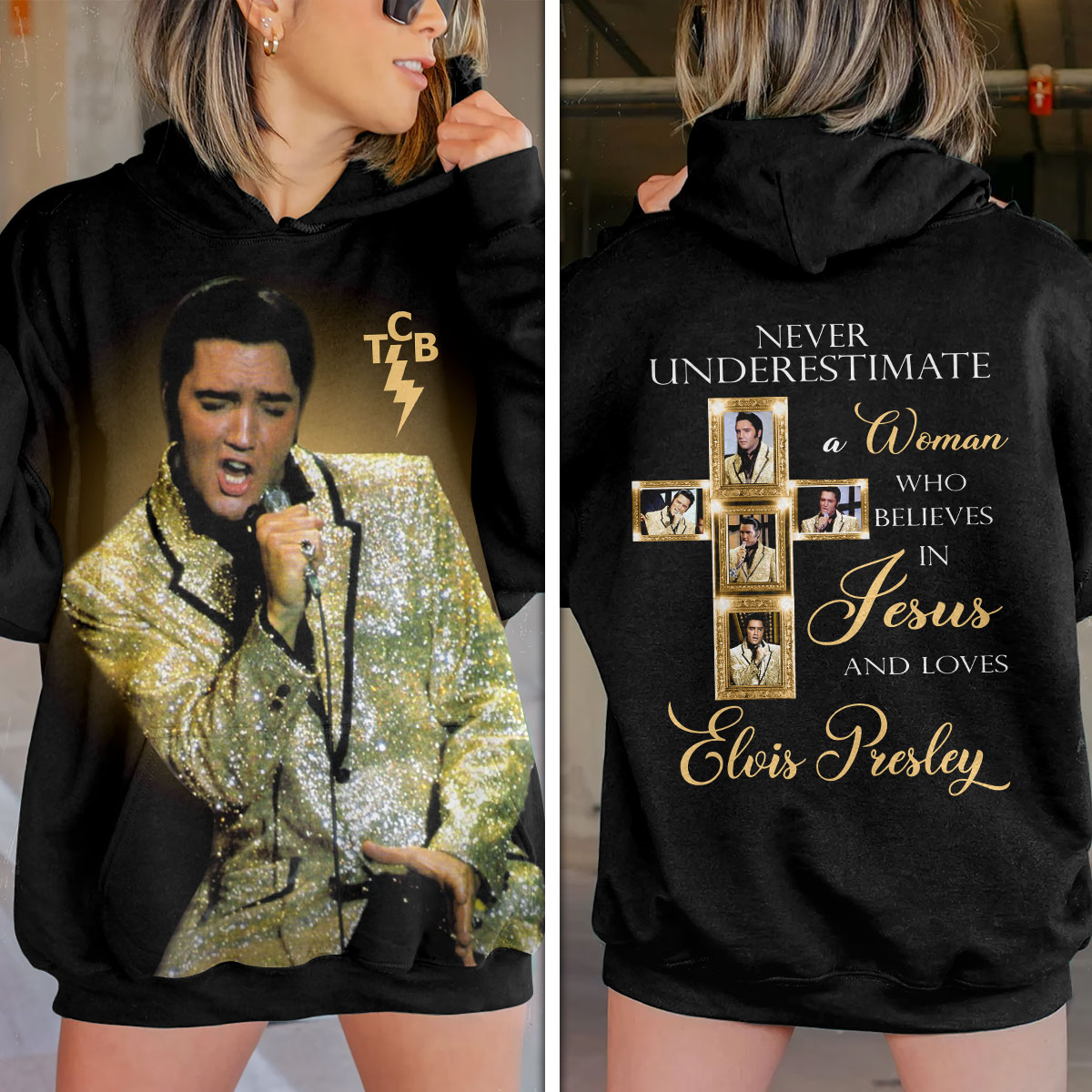 Elvis Presley Vintage Stax Hoodie