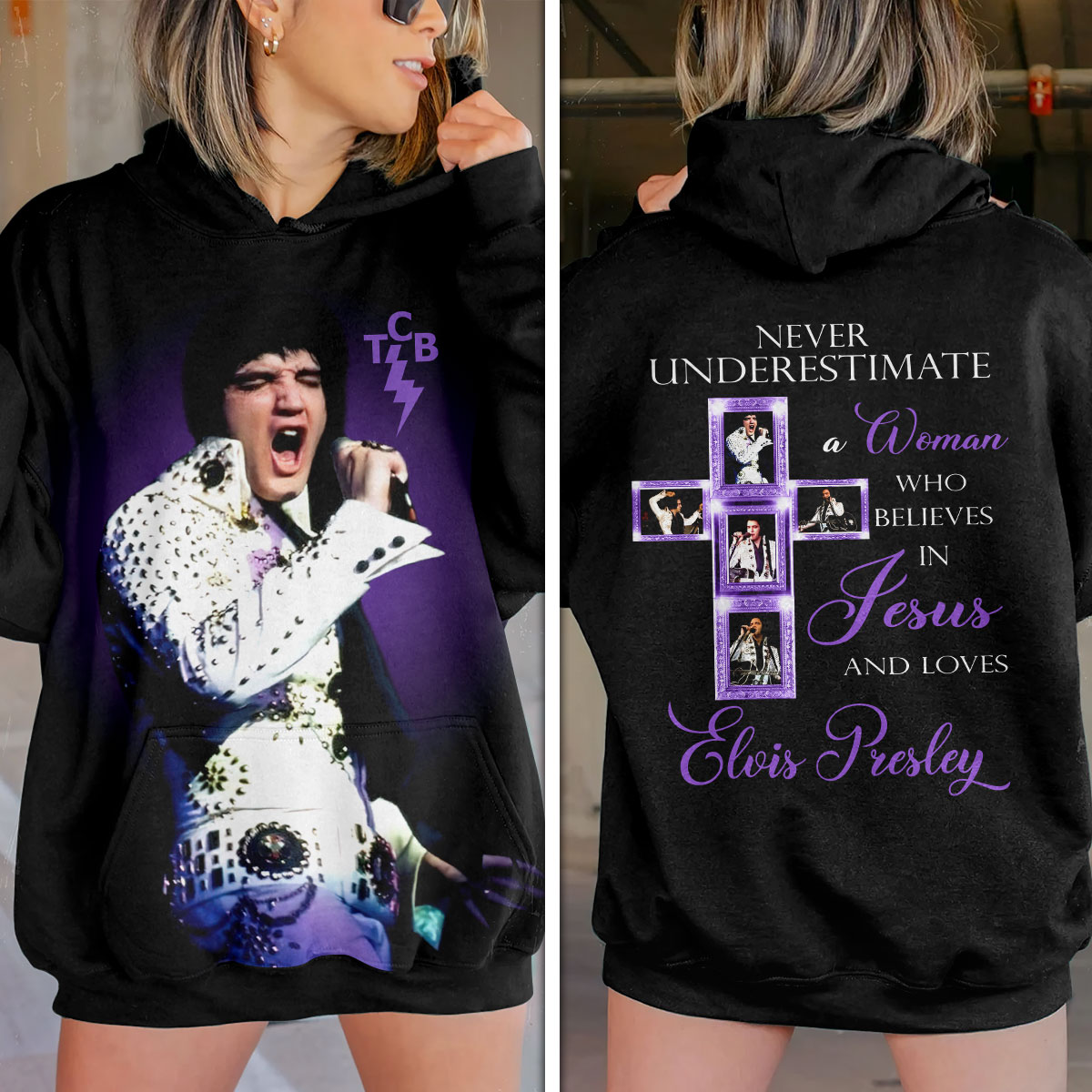 Elvis Presley Vintage Elvis Presley Enterprises Hoodie