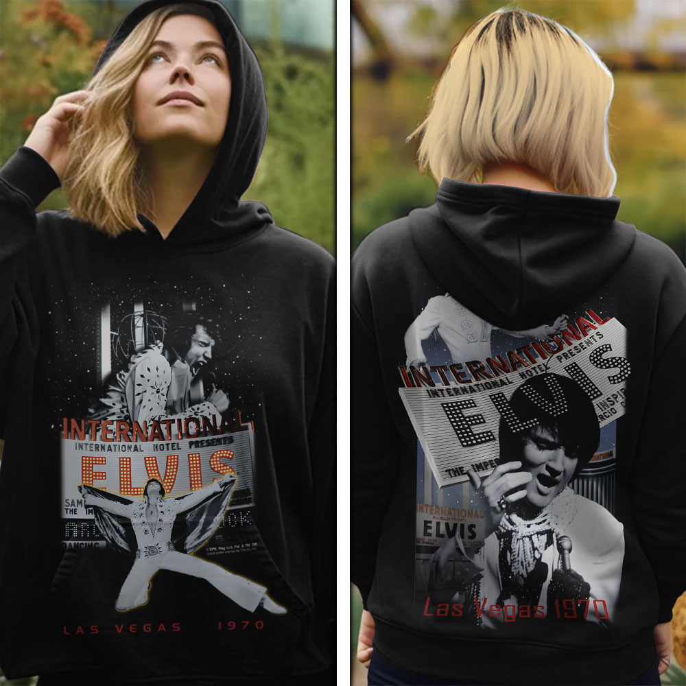 Elvis Presley Vintage Germany Hoodie