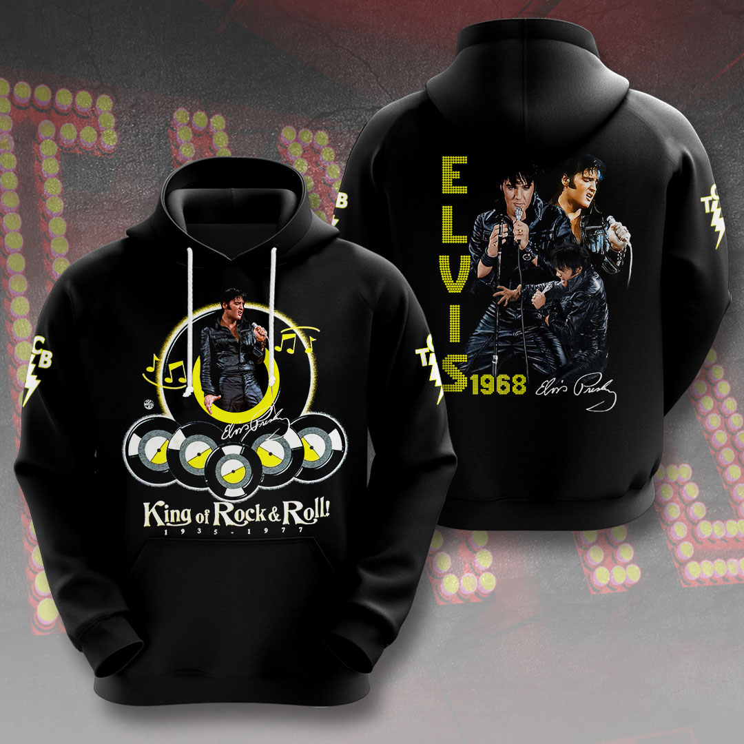 Elvis Presley Vintage Fashion Hoodie