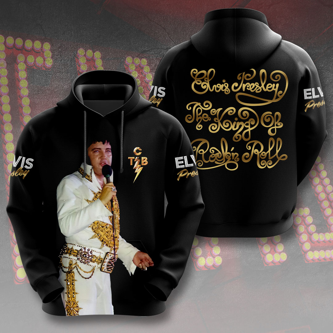Elvis Presley Vintage Diamond Hoodie