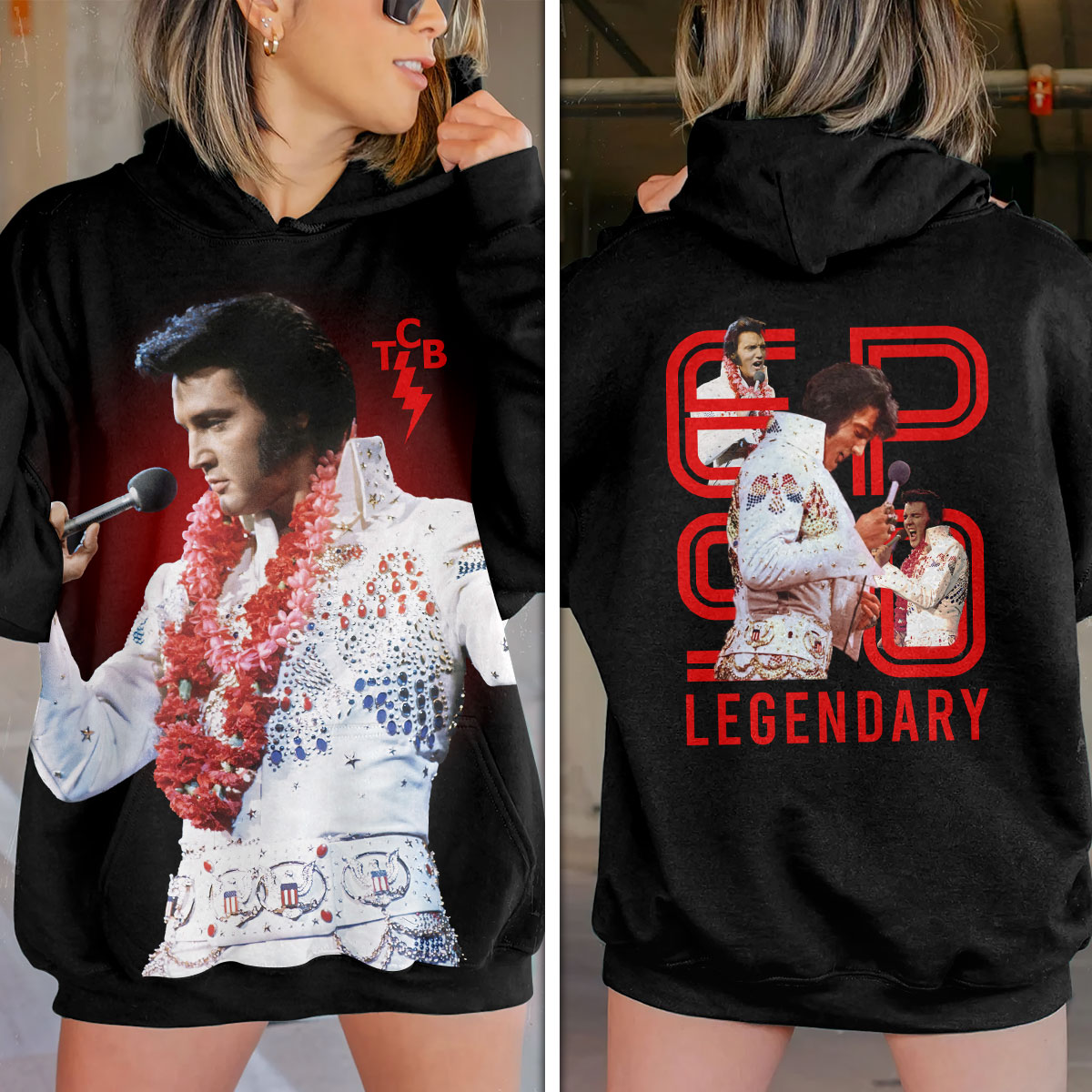 Elvis Presley Vintage Elvis Movies Hoodie
