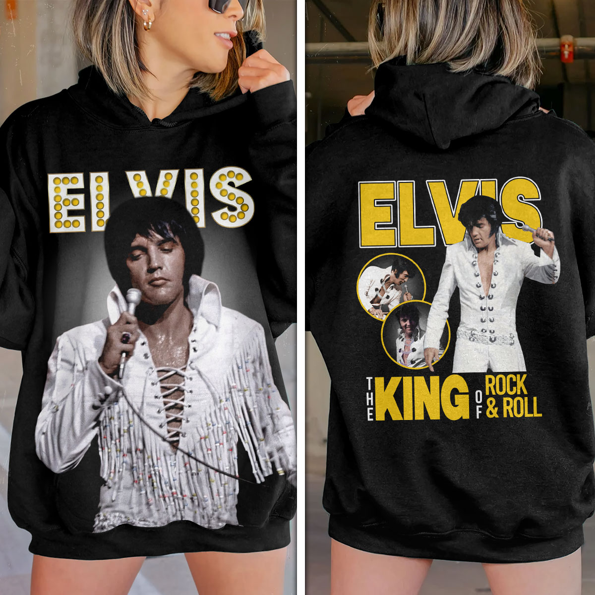 Elvis Presley Vintage Legacy Hoodie