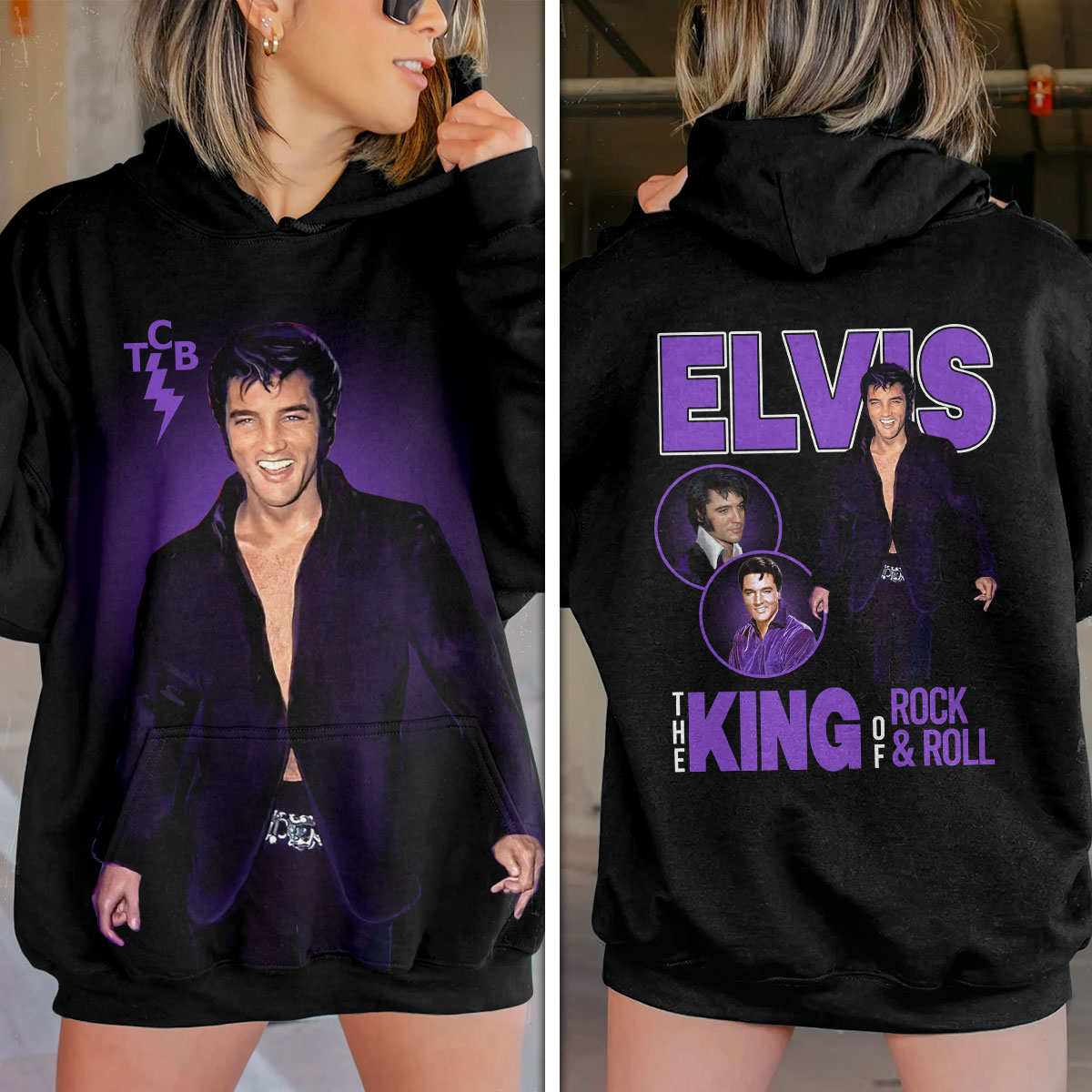 Elvis Presley Vintage Influence Hoodie