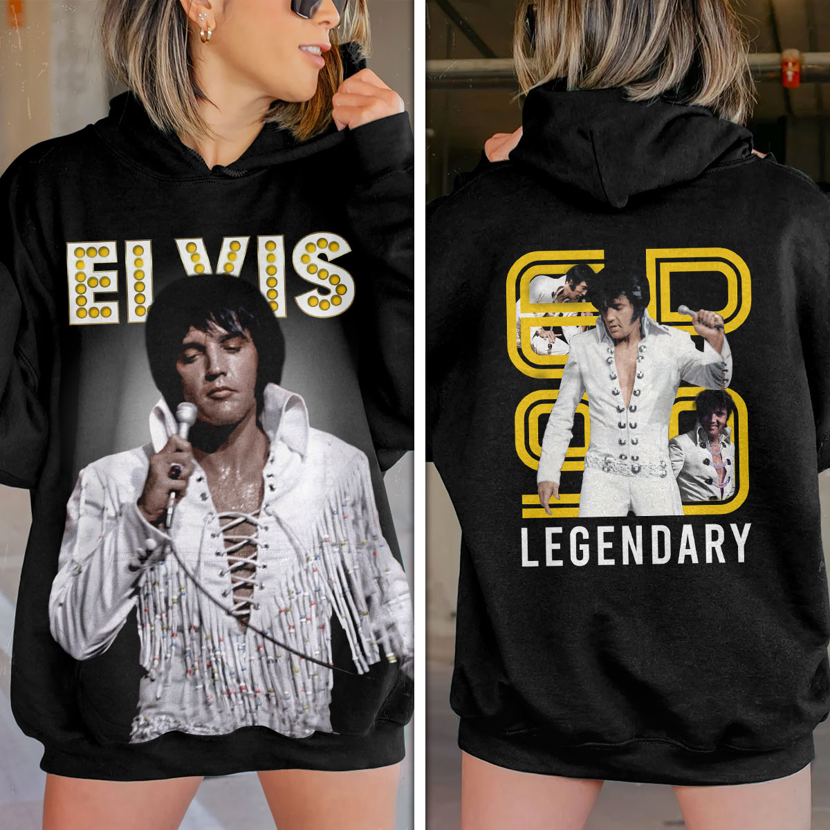 Elvis Presley Vintage Rca Victor 1950S Hoodie