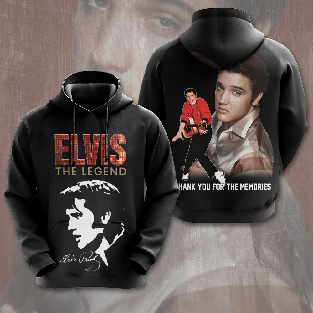 Elvis Presley 1935-1977 Love Me Tender Hoodie
